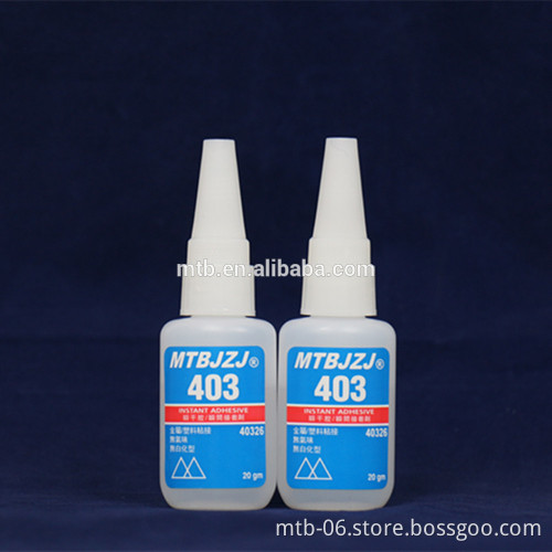 3 Second Adhesive Super Glue for Plastic